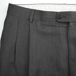 Zanella Bennett Italian Pleat Front Dress Pants
